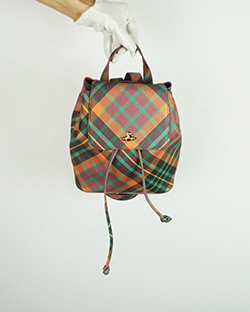 【希少レア】Vivienne Westwood Backpack Tartan VIVIENNE WESTWOOD Derby tartan backpack in gray | eBay